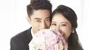 Dua bintang Taiwan,  Ruby Lin dan Wallace Huo melangsungkan pesta pernikahan di Bali pada 31 Juli 2016. Tak pernah ada yang menyangka bahwa kedua akan menikah setelah menjadi sahabat selama 10 tahun. (Instagram/_wallacehuojh_)
