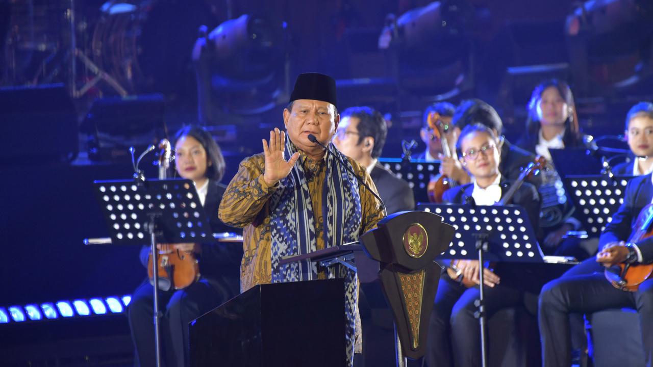 Prabowo di Perayaan Natal Nasional 2024