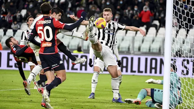 FOTO: Juventus Lumat Genoa 2-0
