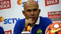 Asisten pelatih Persib Bandung, Herrie Setyawan. (Liputan6.com / Kukuh Saokani)