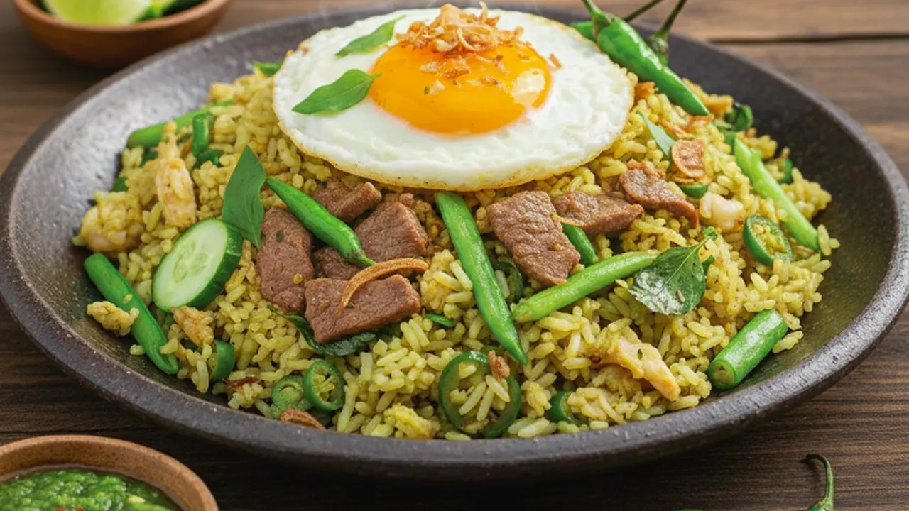 nasi goreng cabai hijau AI