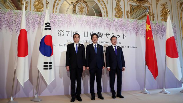 China, Jepang, dan Korsel Gelar Pertemuan Bahas Nuklir Korea Utara