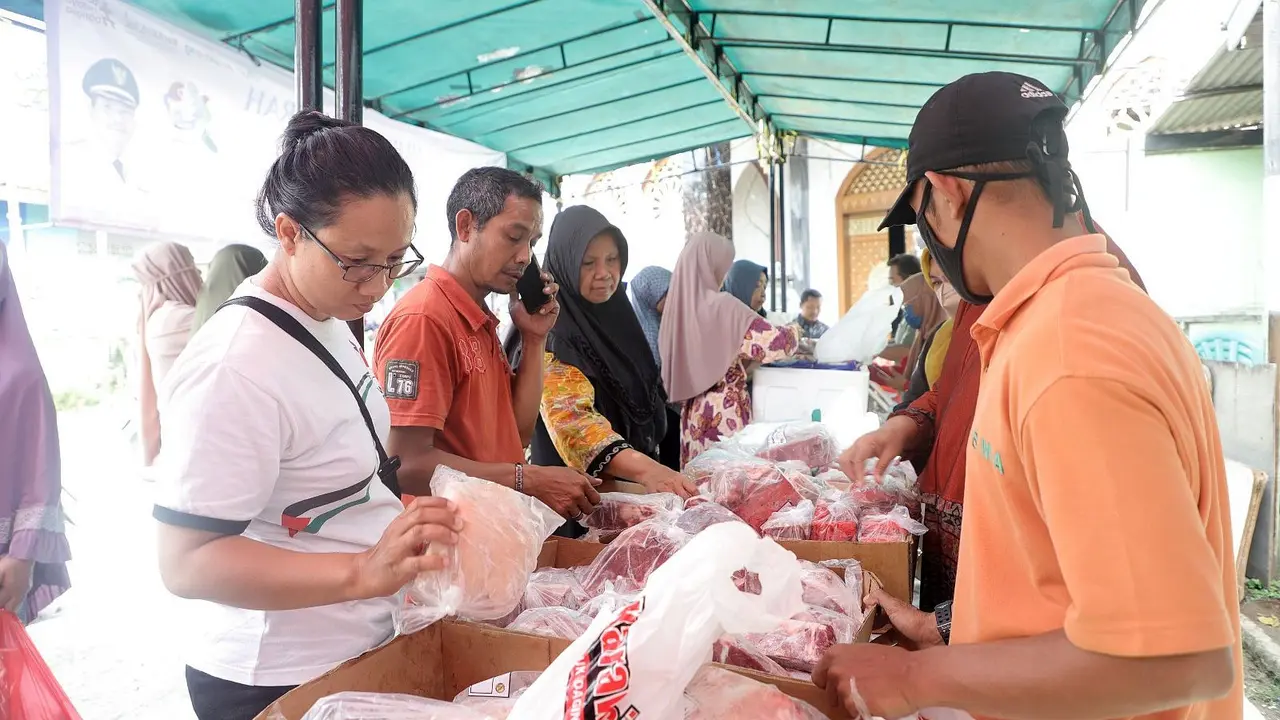 Dinas Ketahanan Pangan (DKP) Kota Tangerang, lakukan Gelar Pangan Murah di  di 13 Kecamatan secara berkala selama bulan Ramadhan. Bazaar murah untuk warga itu, digelar mulai 27 Maret hingga 3 April mendatang.