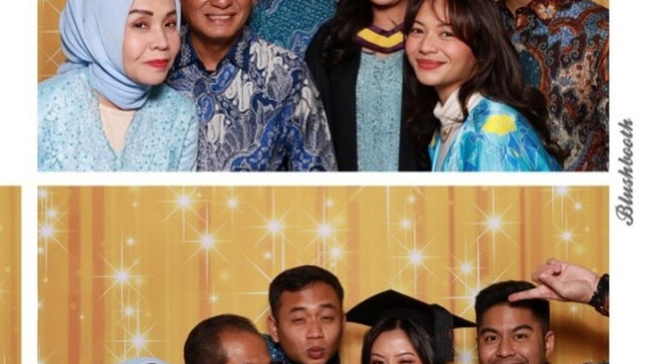 7 Potret Amel Carla Hadiri Wisuda S2 Hukum Kakaknya di Luar Negeri, Dipuji Sekeluarga Cerdas Semua