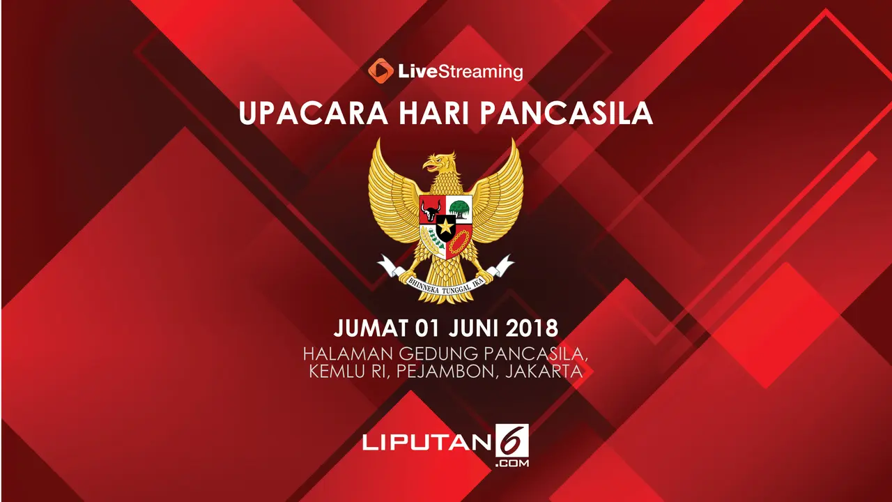 Live streaming Hari Lahir Pancasila