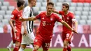 Joshua Kimmich adalah pemain serba bisa milik Bayern Munchen. Orang yang paling berjasa dalam kariernya adalah Ralf Rangnick. Bakat Kimich baru muncul saat direkrut menuju RB Liepzig atas saran Rangnick yang saat itu menjabat sebagai Direktur Olahraga di sana. (AFP/Pool/Sven Hoppe)