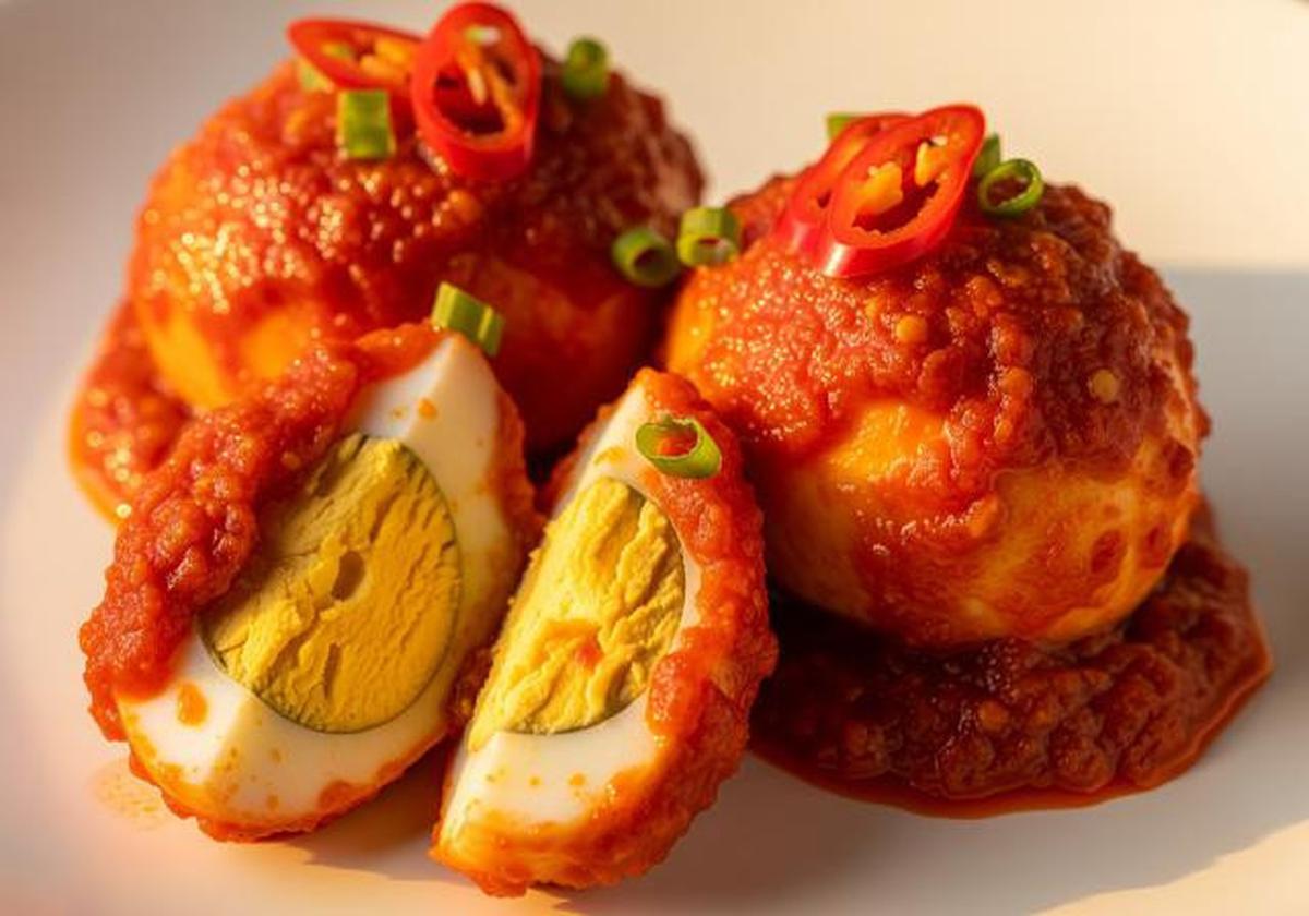 Telur Balado/Ide Jualan Lauk Pauk Rumahan Modal 100 Ribu untuk 20 Porsi