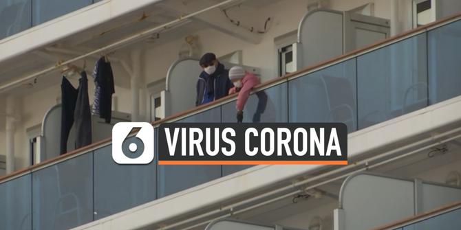 VIDEO: 61 Orang Ditemukan Terinfeksi Corona di Kapal Pesiar Ini