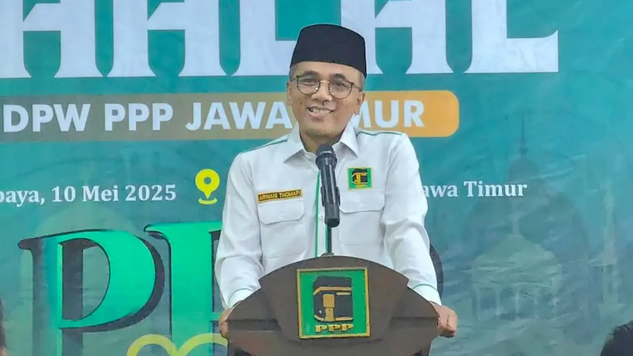 Sekjen DPP PPP Arwani Thomafi menegaskan bahwa DPW PPP Jawa Timur solid menyuarakan agenda perubahan dalam muktamar mendatang, termasuk pergantian ketua umum partai. (Istimewa)