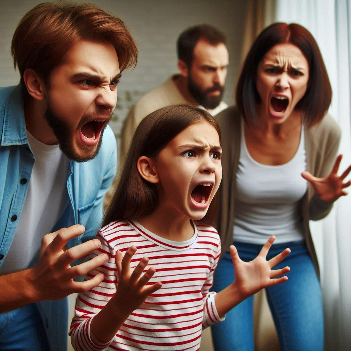 Ilustrasi Anak Teriak