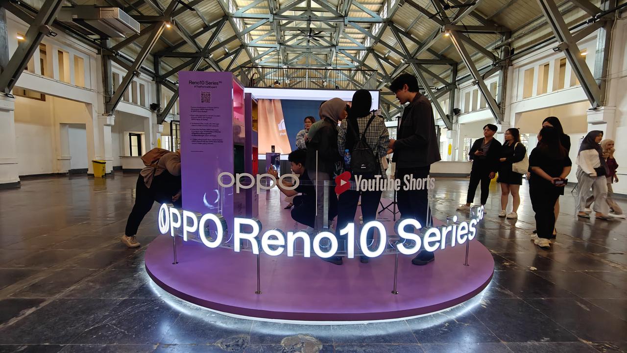 Acara "Shorts and Sing" OPPO Indonesia dalam Mengenalkan Smarphone OPPO Reno10 Series 5G ke Dunia Content Creator