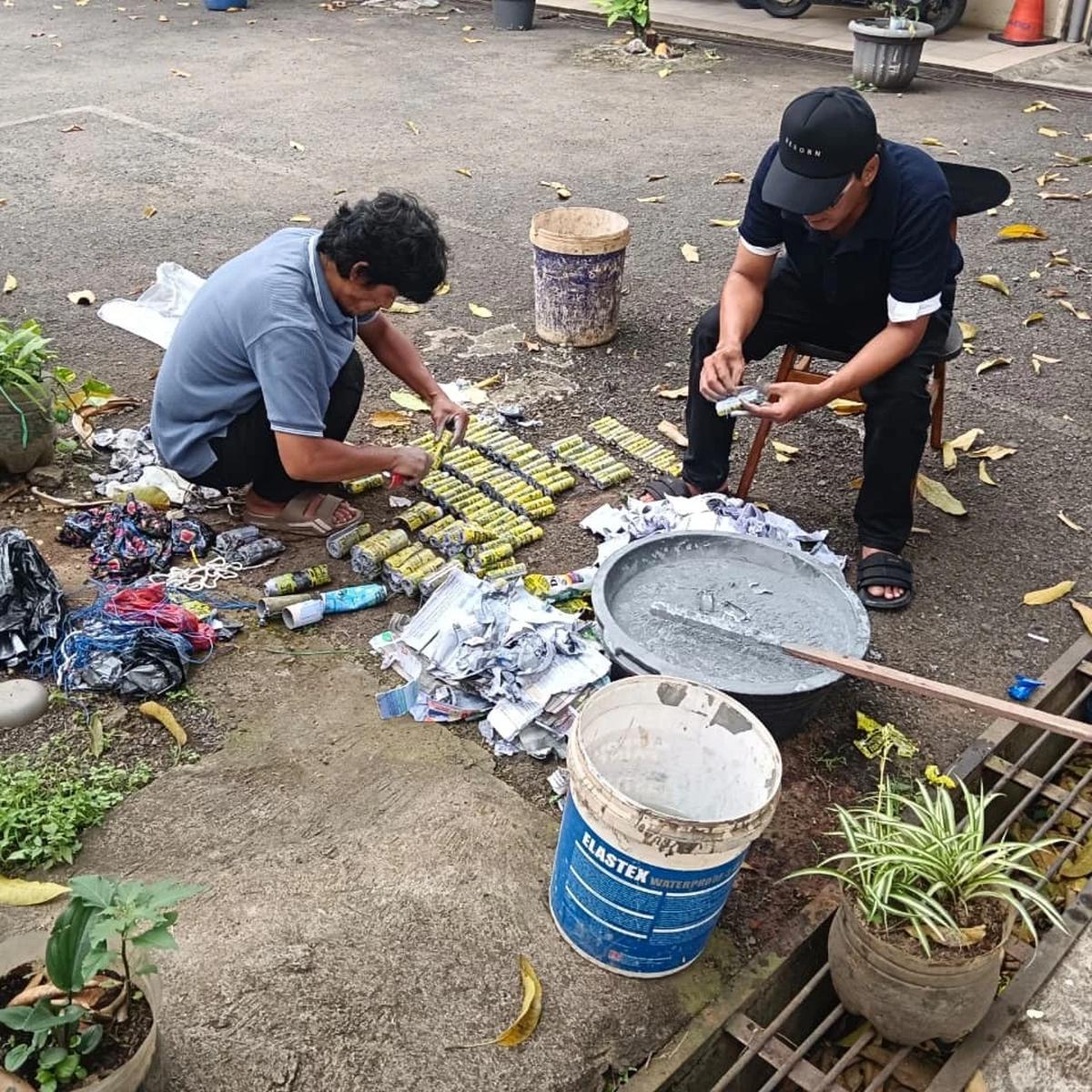 Balon Udara Jatuh di Semarang