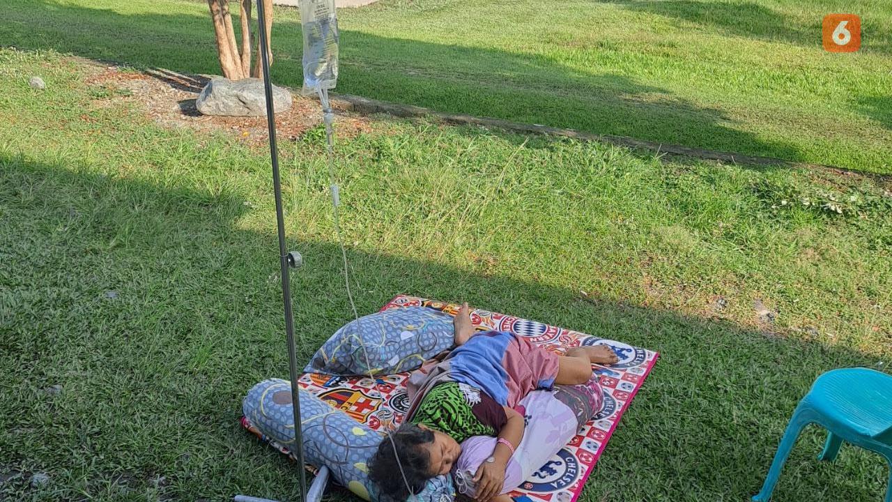 pasien dipindahkan ke luar RS akibat gempa