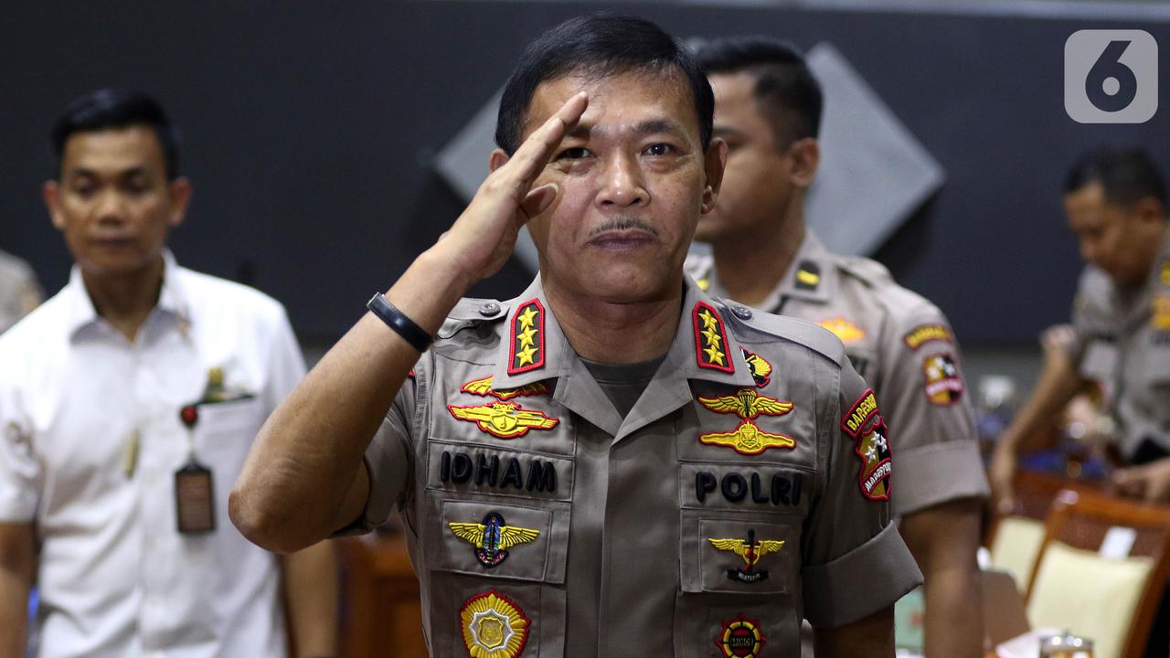 Komjen Idham Azis Jalani Uji Kepatutan dan Kelayakan Calon Kapolri