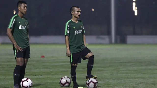 Latihan Timnas Indonesia
