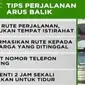 Tips ini bisa berdamai dengan kemacetan lalu lintas saat kembali ke ibukota. Sementara untuk atasi macet, Resort Bogor lakukan buka tutup.
