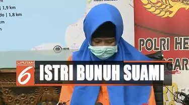 Kesempatan ini tak disia-siakan wanita 45 tahun itu untuk menceritakan latar belakang kasus pembununah terhadap suami dan anak tirinya sendiri.