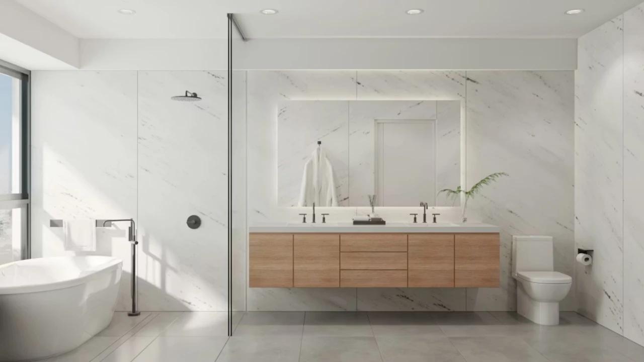 Ilustrasi kamar mandi