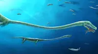 Ilmuwan Temukan Fosil Hewan Purba Laut dalam Keadaan Hamil