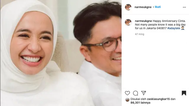 Laudya Cynthia Bella dan Engku Emran