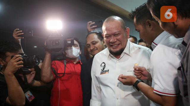 Pendaftaran dan Penyerahan Berkas Bakal Calon Ketua Umum PSSI, AA LaNyalla Mahmud Mattalitti