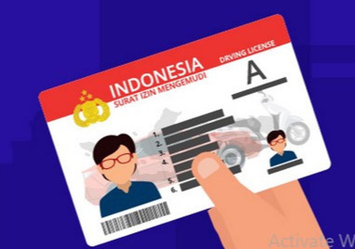 Gambaran SIM A format terbaru yang akan berlaku mulai 1 Juli 2024