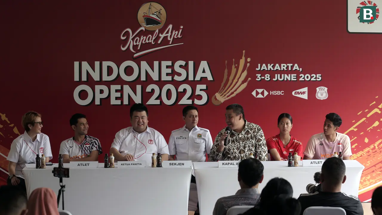 Konferensi Pers Mengenai Digelarnya Indonesia Open 2025