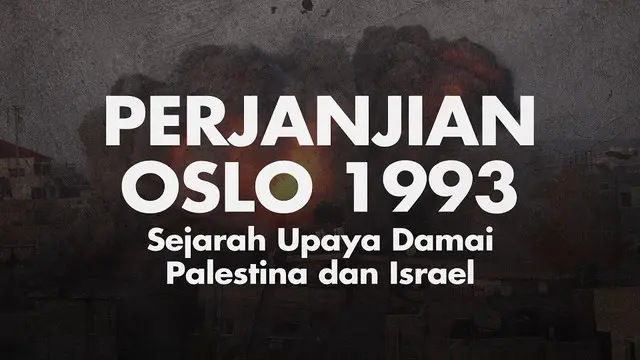 Sejarah perdamaian Palestina dan Israel tercatat dalam sebuah perjanjian.