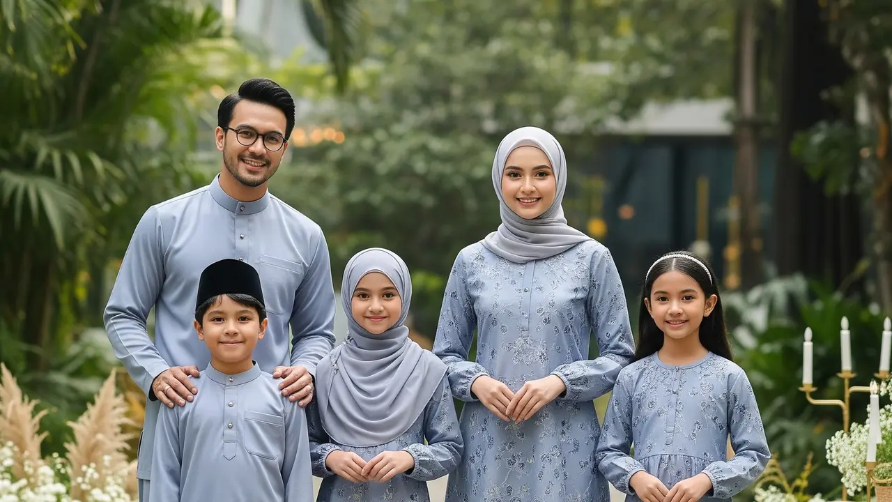 Seragam Lebaran Keluarga 2026