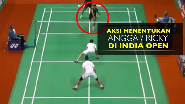 Aksi Ganda Indonesia Saat Taklukkan Wakil China di India Open