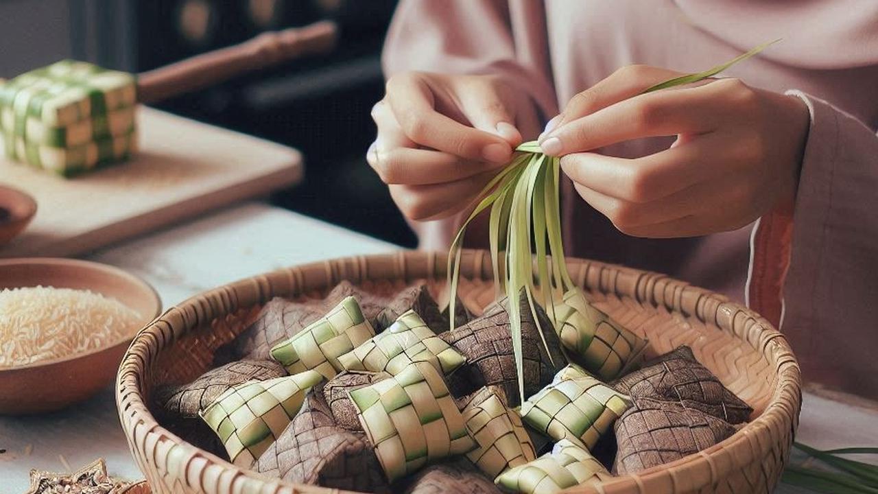 Resep Membuat Ketupat Beras Merah yang Padat, Punel dan Bebas Gula