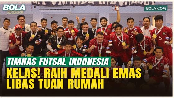 Libas Thailand, Timnas Futsal Indonesia Raih Medali Emas Perdana SEA Games 2025