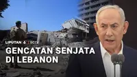 Serangan udara Israel menyebabkan kerusakan luas di Kota Nabatiyeh, Lebanon Selatan di tengah berlangsungnya gencatan senjata antara pihak Israel dan Hizbullah.