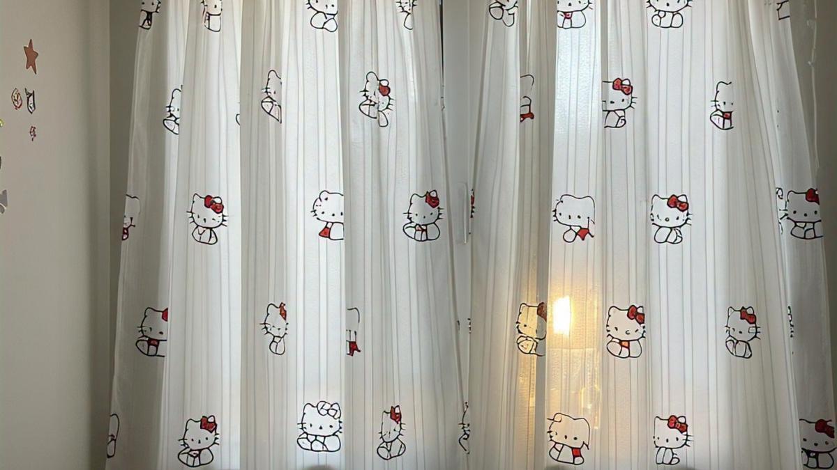 Intip 7 Model Gorden Hello Kitty Terbaru di 2025, Bikin Kamar Estetik