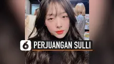 Bintang K-Pop Sulli meninggal dunia di usia 25 tahun, Senin (14/10/19). Hingga kini penyebab meninggalnya Sulli masih menjadi tanda tanya. Sebelum meninggal dunia, Sulli diketahui tengah berjuang mengatasi gangguan mentalnya yang berupa fobia sosial ...