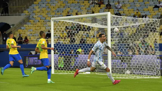 Copa America 2021 Argentina melawan Brasil