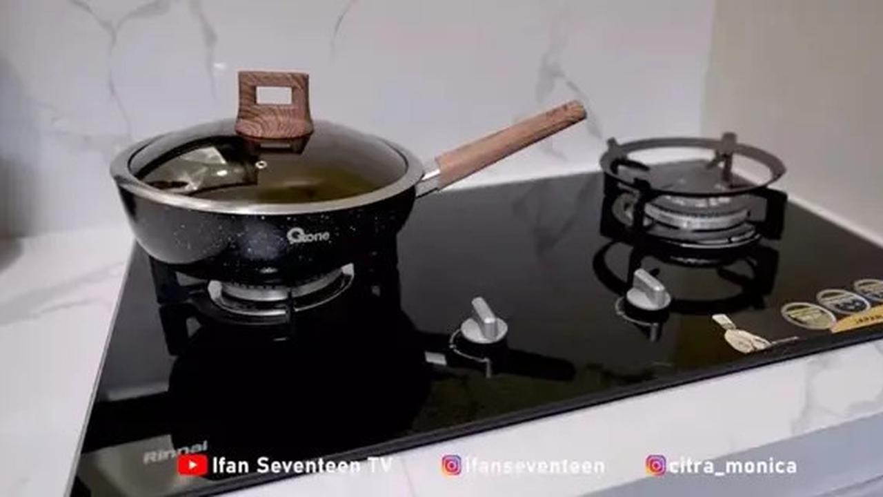 9 Potret Dapur di Rumah Mewah Ifan Seventeen dan Citra Monica yang Modelnya Ala Eropa