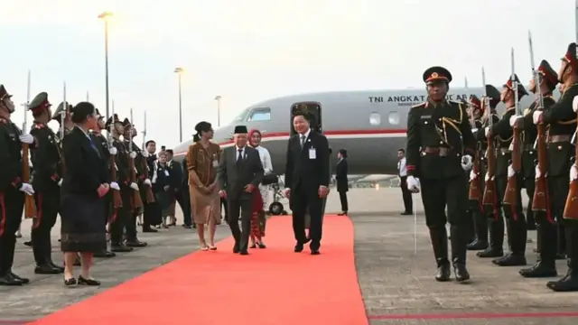 Wakil Presiden RI Ma'ruf Amin bertolak tiba di Vientiane, Laos, Selasa (8/10/2024) untuk menghadiri KTT ASEAN. (Dok. Setwapres RI)