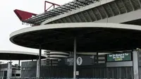 Stadion Giuseppe Meazza / San Siro ditutup guna mencegah wabah virus corona. (AFP/Piero CRUCIATTI)