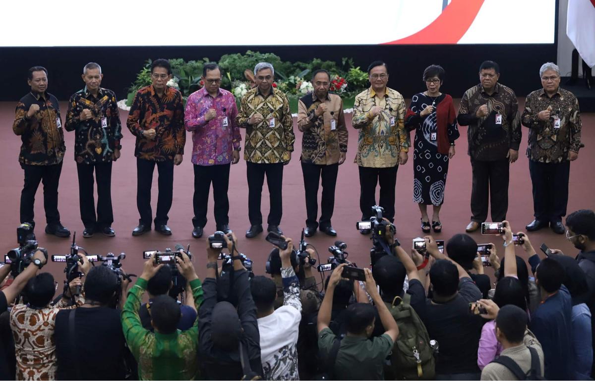 Pimpinan dan Dewas KPK ucap pakta integritas
