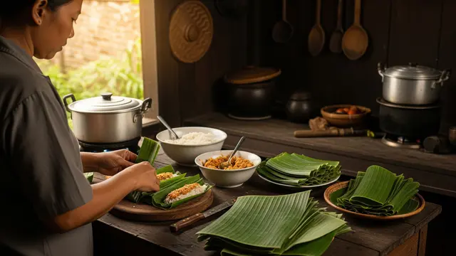 Membuat Arem-arem Tanpa Santan