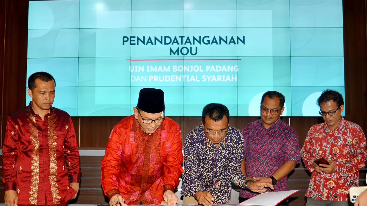 PT Prudential Sharia Life Assurance (Prudential Syariah), menjalin kemitraan strategis dengan Universitas Islam Negeri (UIN) Imam Bonjol Padang.