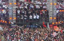 FOTO: Penampakan Stadion Utama Gelora Bung Karno Dipadati Ratusan Ribu Pendukung Ganjar-Mahfud saat Kampanye Akbar Salam Metal