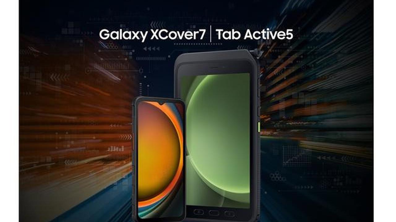 Galaxy XCover7 dan Galaxy Tab Active5 (Foto: Samsung)