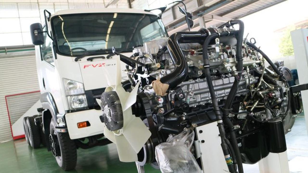 Mesin diesel Truk Isuzu Giga FVZ 285 PS