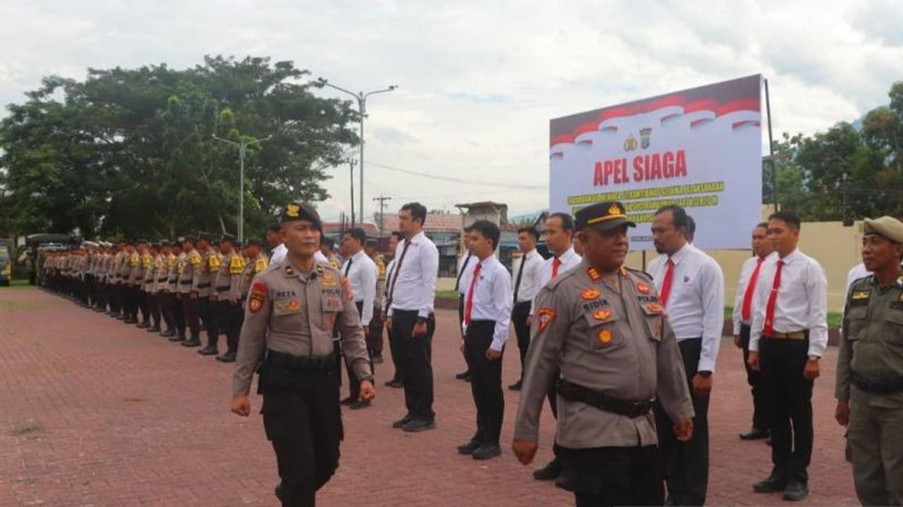 Polres Sigi Siagakan 177 Personel untuk Pengamanan Ramadhan, Jaga Sitkamtibmas Kondusif