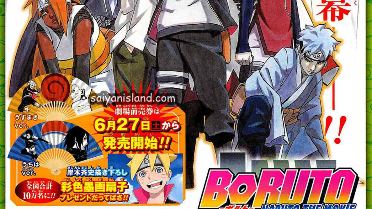 Karakter Baru dan Lama Boruto: Naruto the Movie Dipamerkan