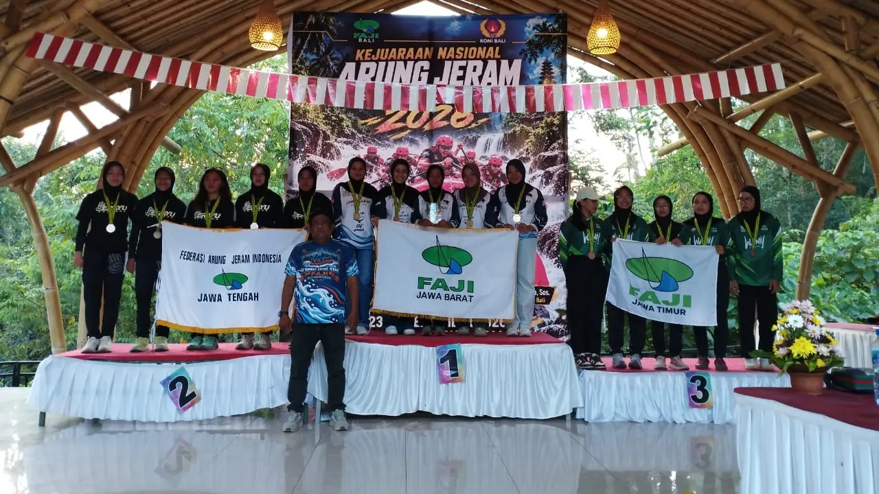Persaingan Makin Merata, Jabar dan Jatim Berbagi Gelar di Kejurnas Arung Jeram 2026