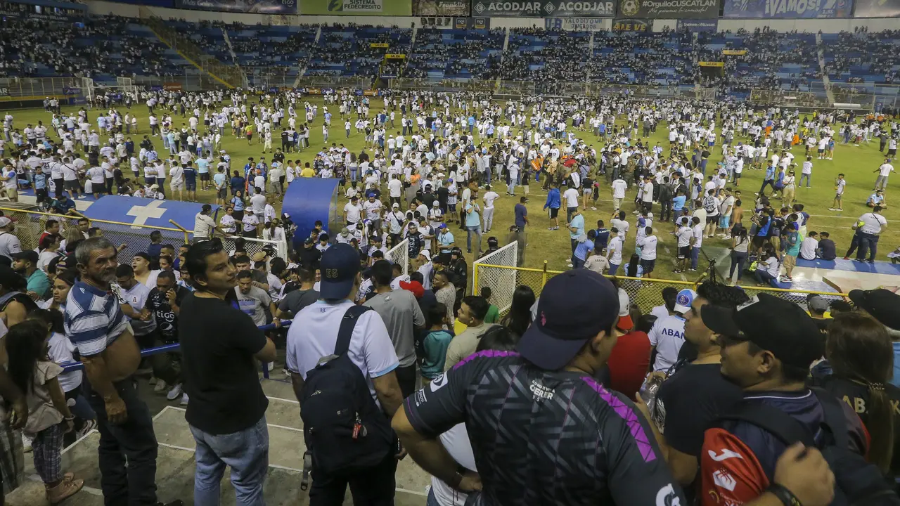 FOTO Tragedi Sepak Bola El Salvador
