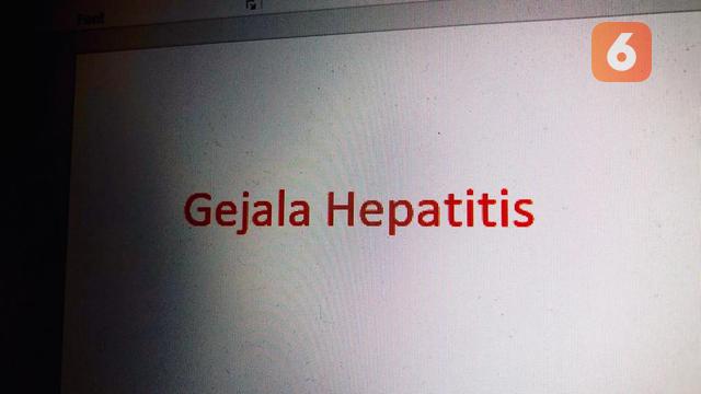 Ilustrasi gejala hepatitis